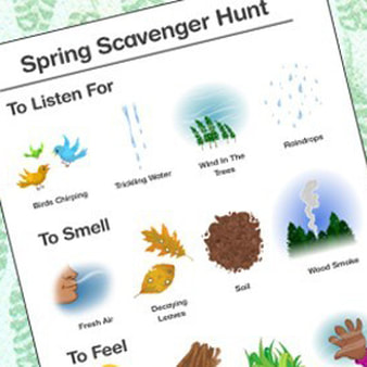 Spring Scavenger Hunt - CBC Kids
