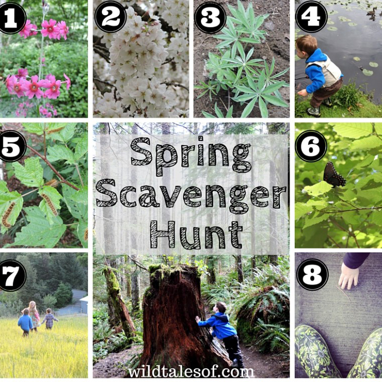 Spring Scavenger Hunt - Wild Tales of...
